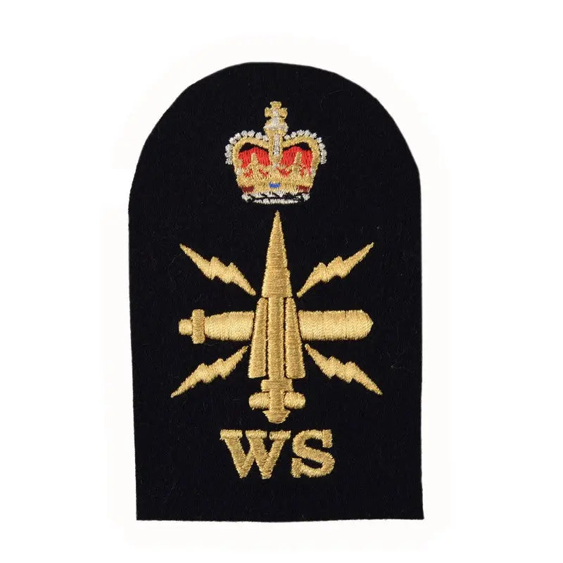 Warfare Specialist (WS) Petty Officer Royal Navy Badges wyedean