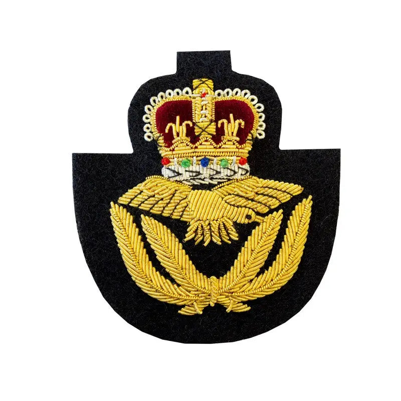 Genuine Warrant Officer Class 1 (WO1) Cap Badge RAF Ceremonial Bands ...