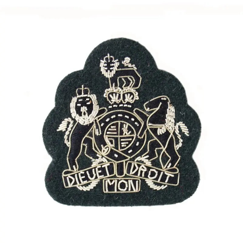 Warrant Officer Class 1 (WO1) Royal Arms Rank Badge The Rifles Infantry British Army Insignia Badge wyedean