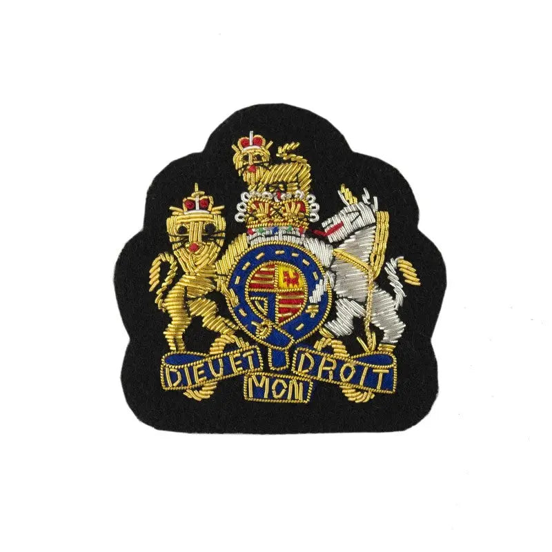 Warrant Officer Class 1 (WO1) Royal Tank Regiment (RTR) Royal Arms Rank Badge  British Army Badge wyedean