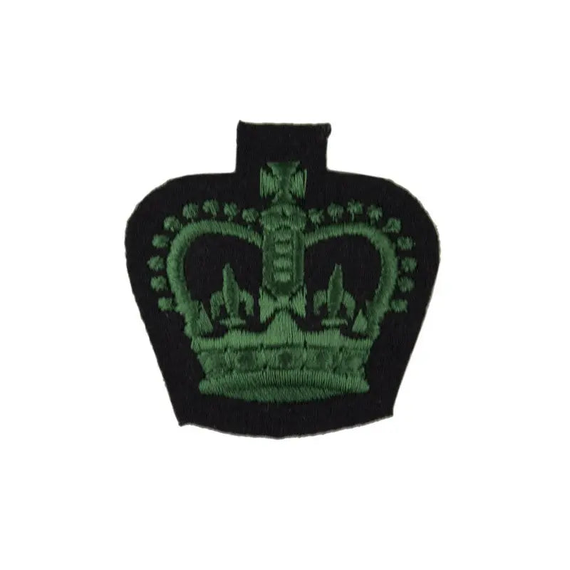Warrant Officer Class 2 (WO2) Large Crown Rank Badge Royal Irish Regiment British Army Badge wyedean