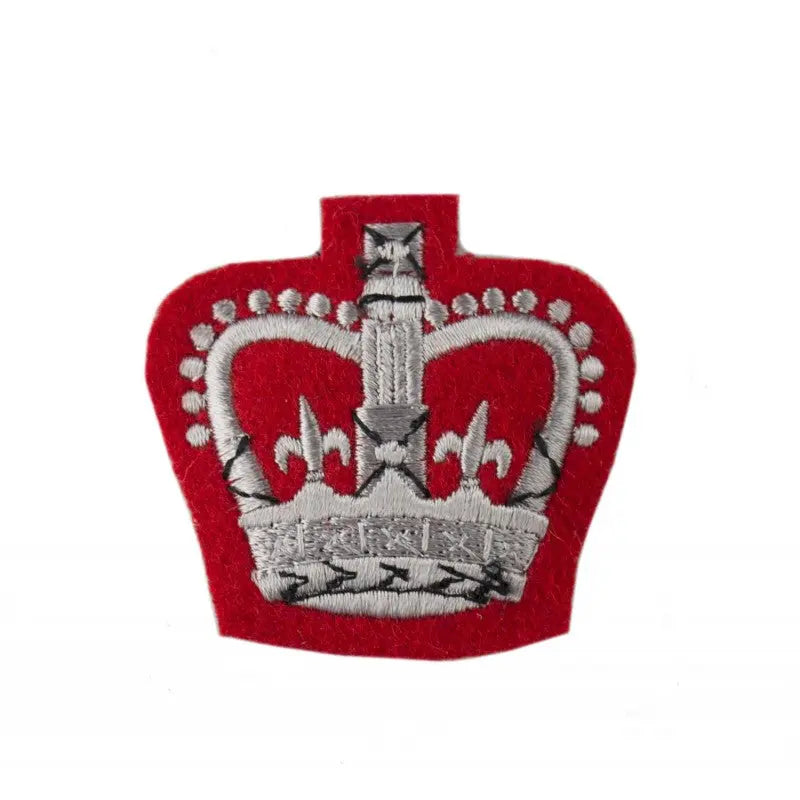 Warrant Officer Class 2 (WO2) Large Crown Rank QARANC Army Medical Services British Army Badge wyedean
