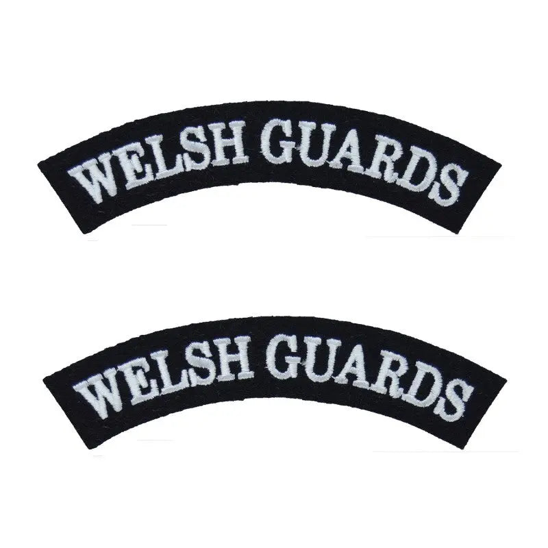 Welsh Guards Shoulder Title Flash British Army Badge wyedean