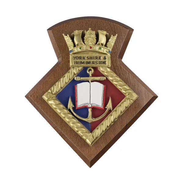 Yorkshire and Humberside URNU Yorkshire and Humberside University Royal Naval Unit Crest / Plaque wyedean