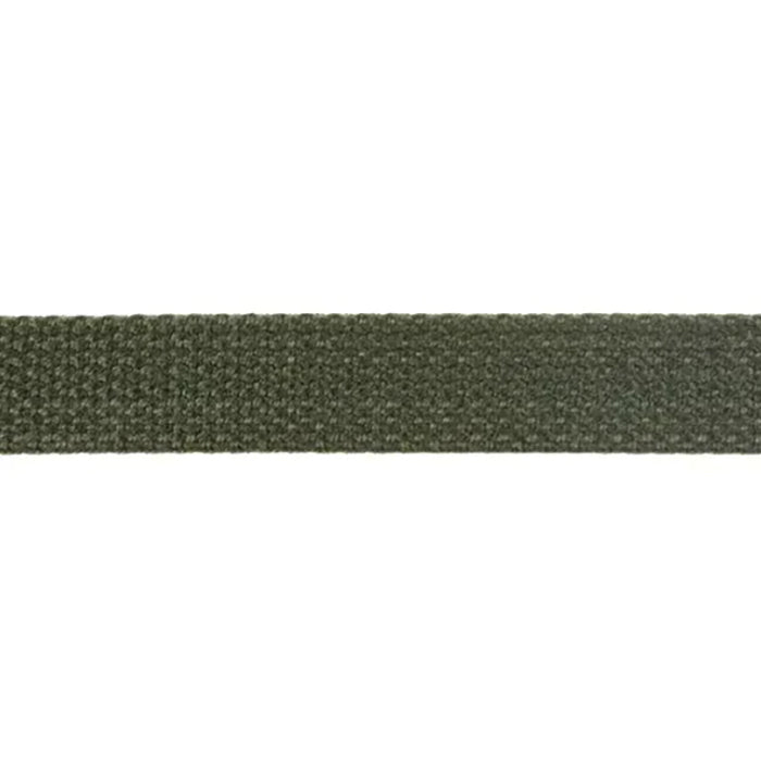 25mm Olive Drab Cotton Webbing (rot resistant)